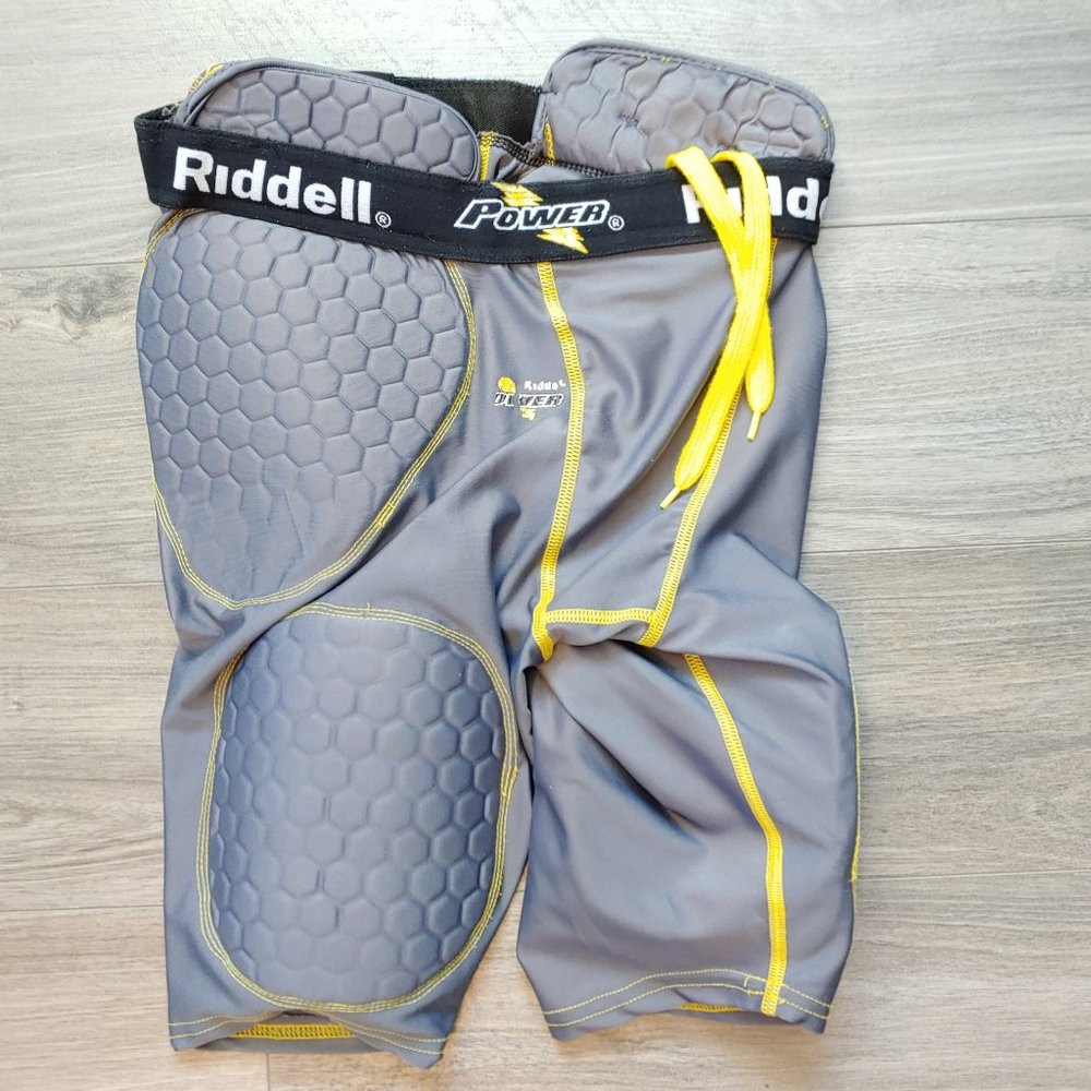 Good Used Condition Men's Riddell Power Padded Girdle Athletic Shorts - Small - Picture 7 of 11
